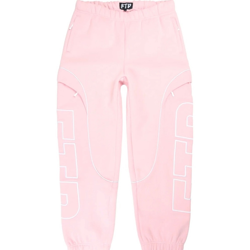 L FTP MESH PIPING LOGO SWEATPANT